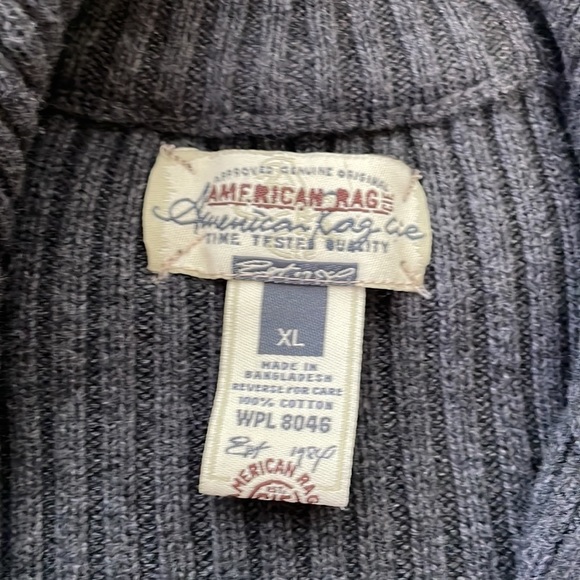 AMERICAN Rag Mens Ribbed Sweater, X-Large.  It’s XL but re-listing L. - Picture 9 of 12